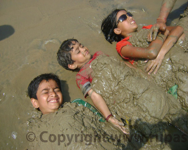 Sandbath at udaipur